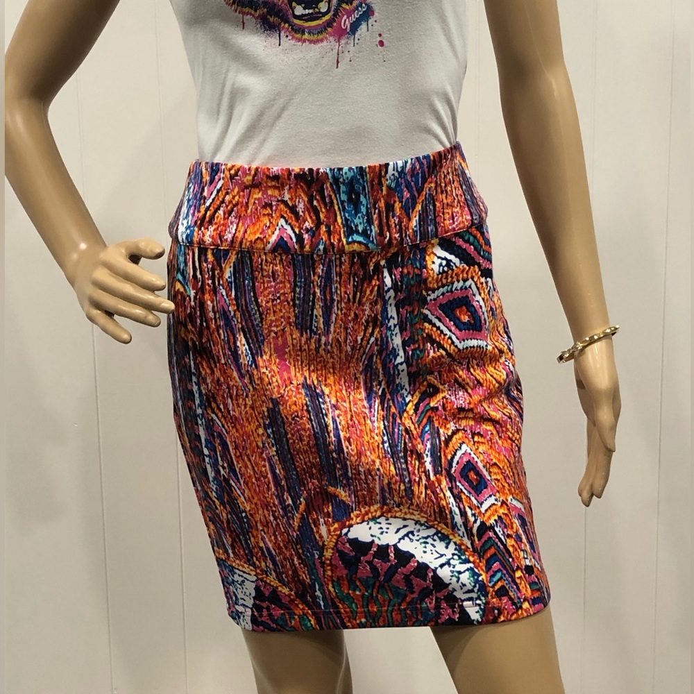 Bebe colourful summer skirt